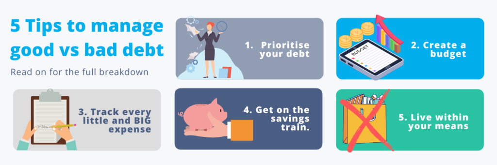 5Tips_GoodvsBadDebt