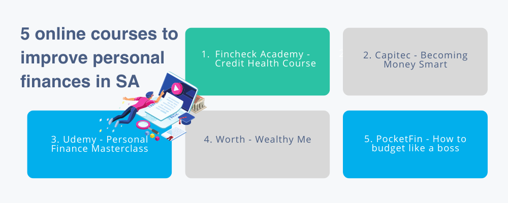 5 online courses to improve personal finances in SA