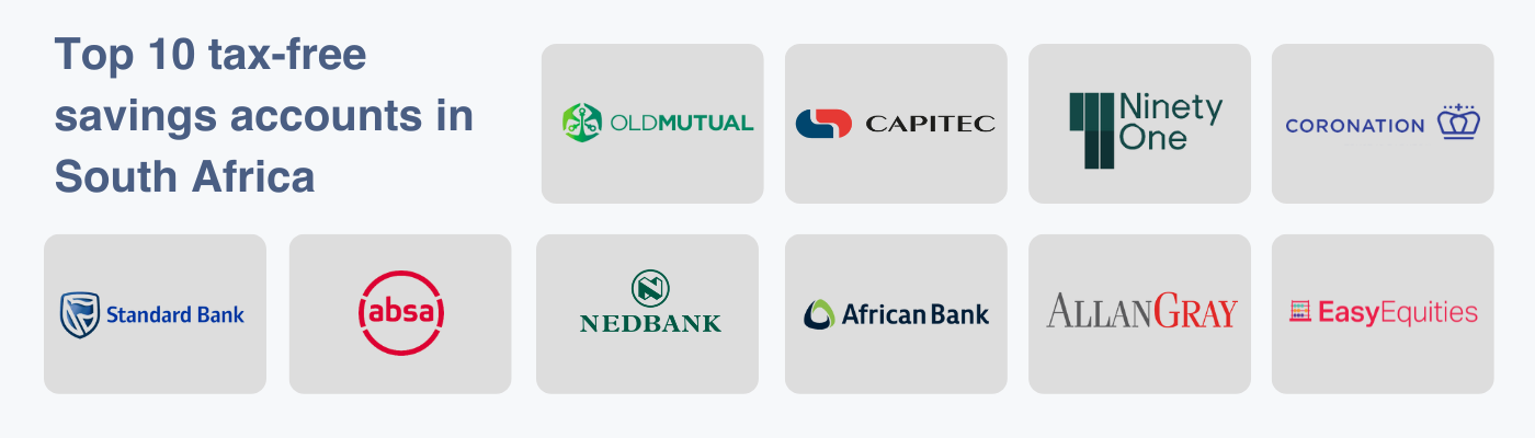 Top 10 tax-free savings accounts in South Africa