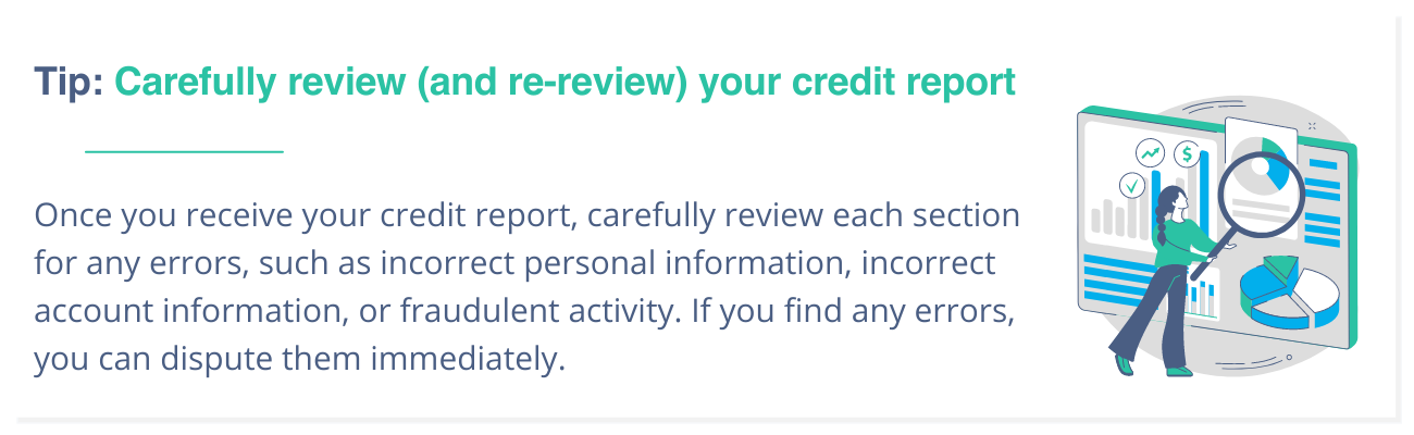 Credit report tip: review your credit report